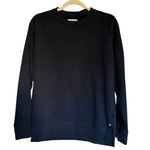 Richer Poorer Black Crewneck Sweatshirt Size Medium